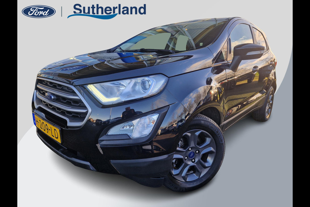 Ford EcoSport 1.0 EcoBoost Connected | Bellen voor bezichtiging | Nette auto | Airco | Bluetooth | Google maps / Android Auto | Licht metaal | Cruise control | Led dagrijverlichting