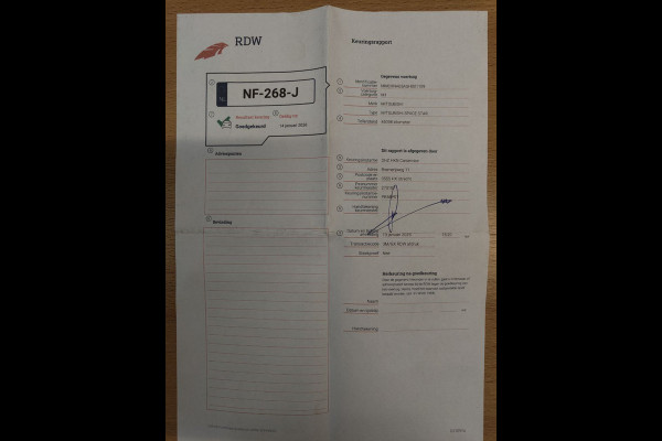 Mitsubishi Space Star 1.0 Intense+ clima | lmv stuurbediening