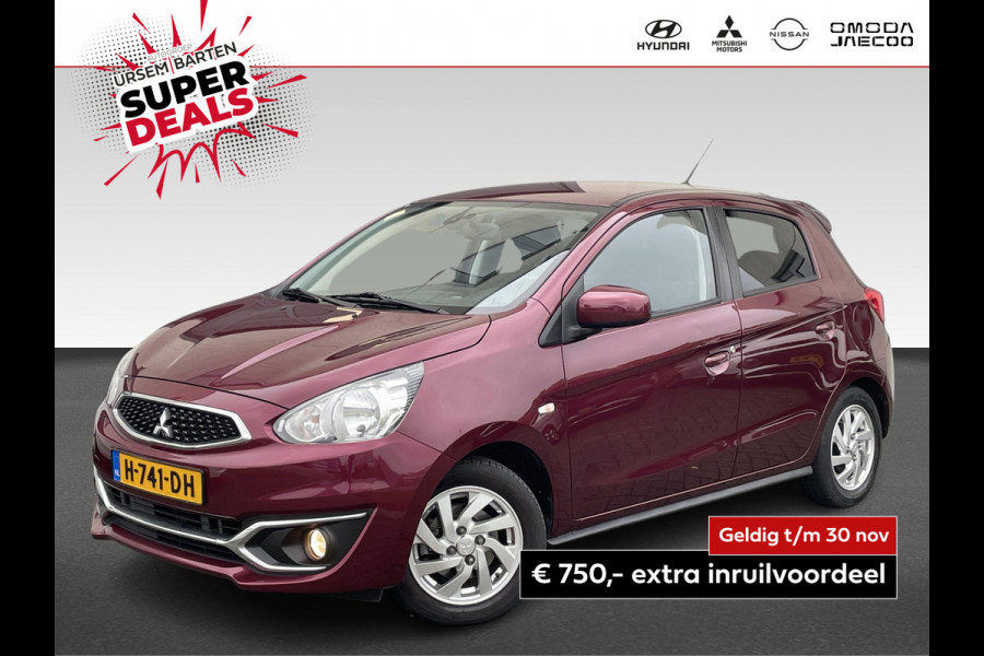 Mitsubishi Space Star 1.0 Active | navigatie | Apple Carplay/Android Auto | Airco