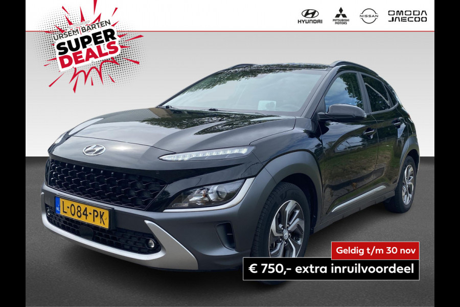 Hyundai Kona 1.6 GDI HEV Fashion | navigatie | head-up display | adaptive cruise | blind-spot
