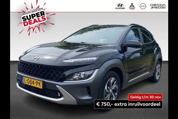 Hyundai Kona 1.6 GDI HEV Fashion | navigatie | head-up display | adaptive cruise | blind-spot