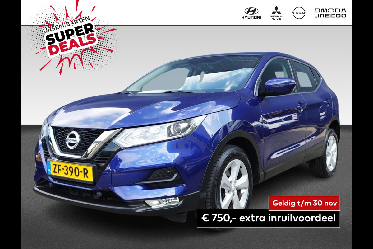 Nissan QASHQAI 1.3 DIG-T Acenta |  automaat | 160PK | Apple Carplay/Android Auto |