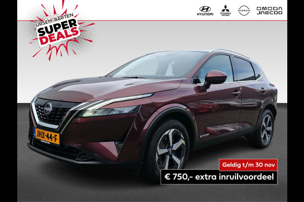 Nissan QASHQAI 1.5 e-Power N-Connecta | Automaat | 360 Camera | Pano | Adaptive Cruisecontrole | Navigatie |