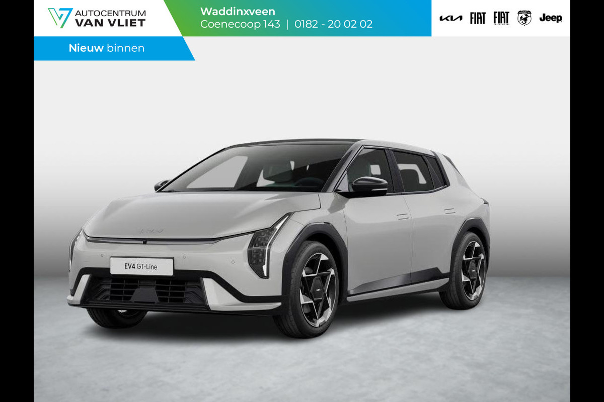 Kia EV4 GT-Line 81.4 kWh | Direct leverbaar met de lage bijtelling! | Gratis metalliclak!
