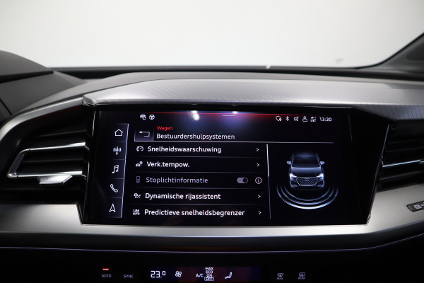 Audi Q4 Sportback e-tron 45 Advanced edition 82 kWh Adapt. cruise stoelverw Camera Elec. achterklep 24 maanden garantie mogelijk (*vraag naar de voorwaarden)