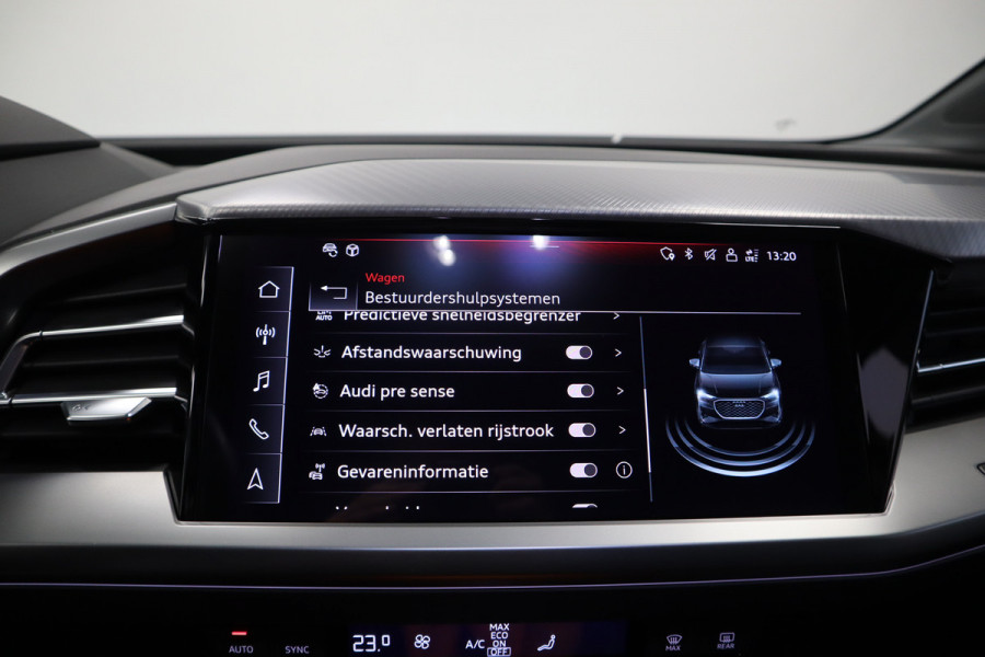 Audi Q4 Sportback e-tron 45 Advanced edition 82 kWh Adapt. cruise stoelverw Camera Elec. achterklep 24 maanden garantie mogelijk (*vraag naar de voorwaarden)