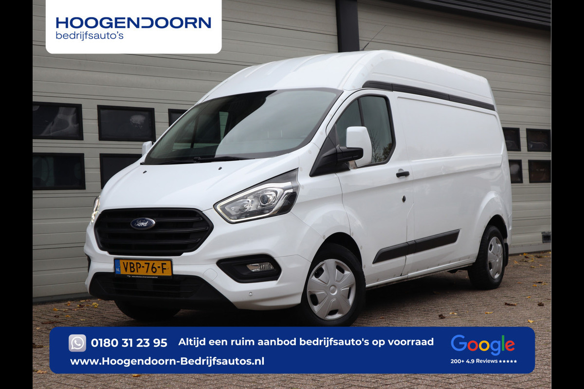 Ford Transit Custom 2.0 TDCI 105 pk Euro 6 L2H2 Sortimo Inrichting - Omvormer 220V - Trekhaak - Camera