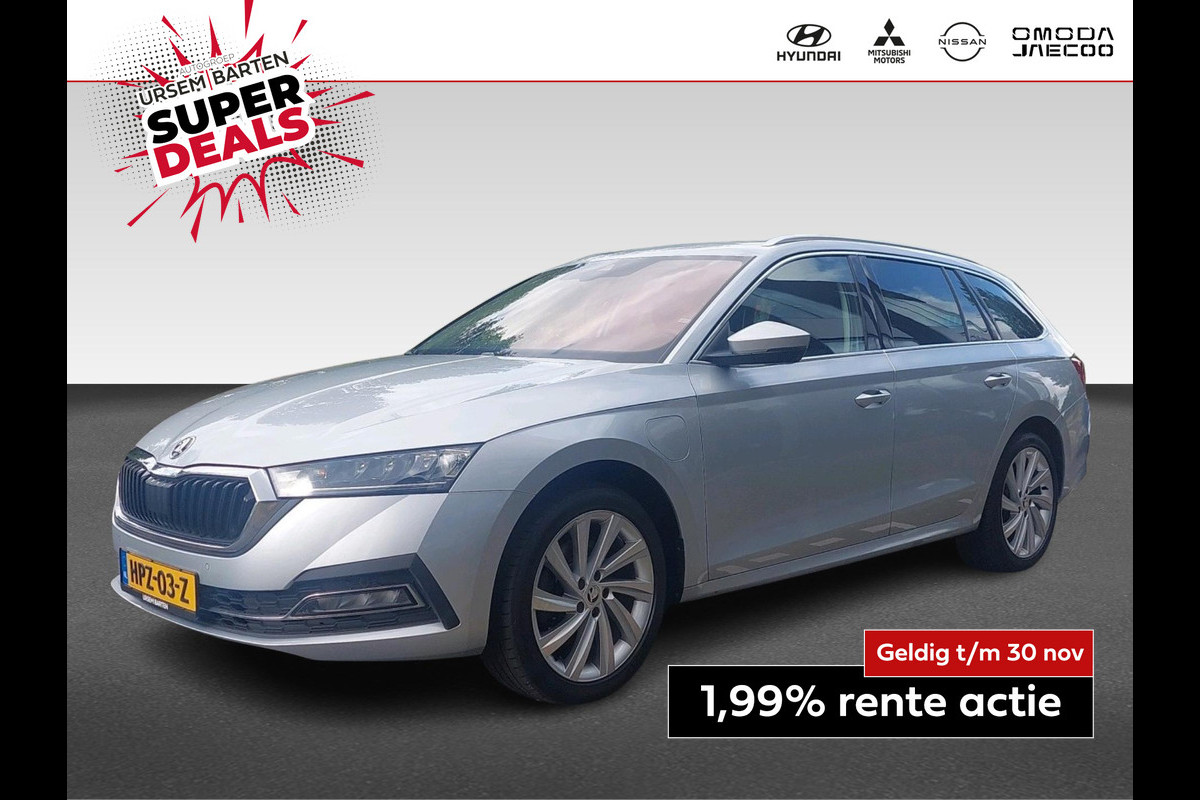 Škoda Octavia Combi 1.4 TSI iV PHEV Business Edition Plus | Panoramadak | Canton Audio | stoelverwarming | adaptive cruise control |
