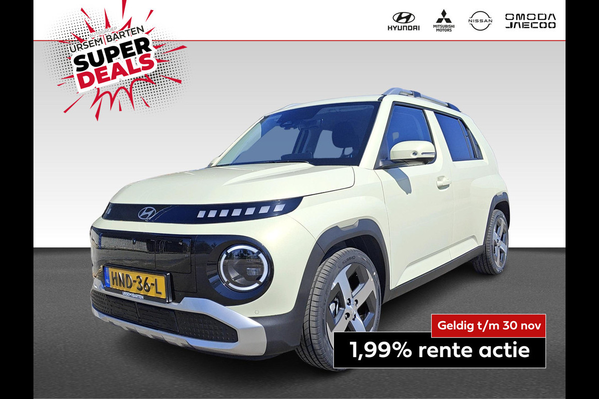 Hyundai Inster Evolve Sky Plus 49 kWh | Schuif / kanteldak | Naviagatie | Stoel en Stuur verwarming