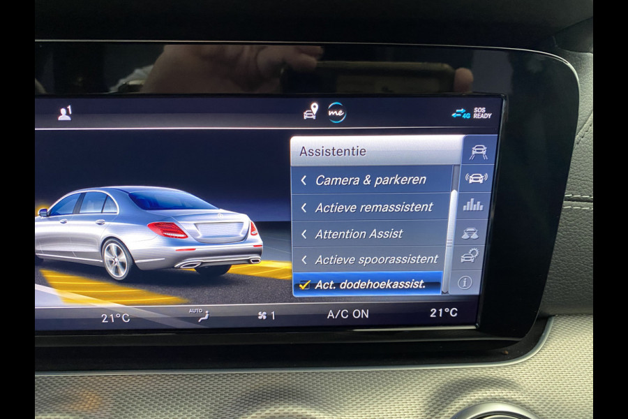 Mercedes-Benz E-Klasse 200 Business Solution AMG Upgrade Edition Panodak /Camera/ orgineel nederlands geleverde auto aan ambasade