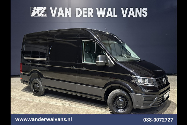 Volkswagen Crafter 2.0 TDI 141pk L3H3 L2H2 Euro6 Airco | 3000kg Trekhaak | Apple Carplay | Android Auto Cruisecontrol, Stoelverwarming, Parkeersensoren, Bijrijdersbank