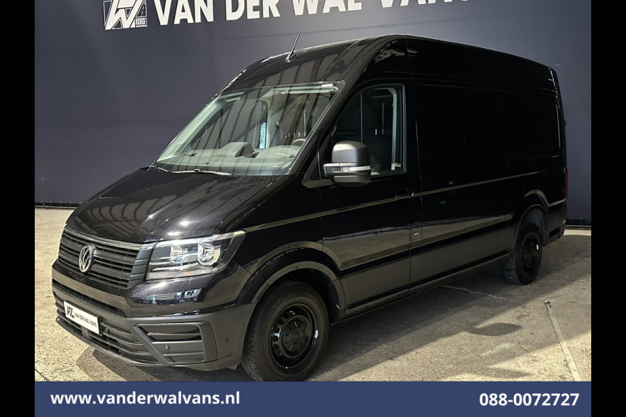 Volkswagen Crafter 2.0 TDI 141pk L3H3 L2H2 Euro6 Airco | 3000kg Trekhaak | Apple Carplay | Android Auto Cruisecontrol, Stoelverwarming, Parkeersensoren, Bijrijdersbank