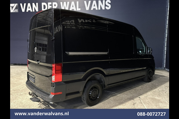 Volkswagen Crafter 2.0 TDI 141pk L3H3 L2H2 Euro6 Airco | 3000kg Trekhaak | Apple Carplay | Android Auto Cruisecontrol, Stoelverwarming, Parkeersensoren, Bijrijdersbank