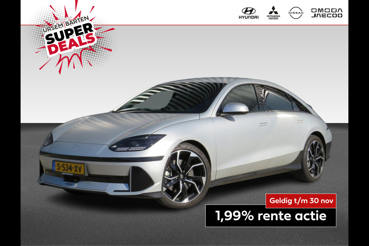 Hyundai IONIQ 6 Connect 77 kWh | Elektrische verstelbare stoelen | Navigatie | V2L | Carplay