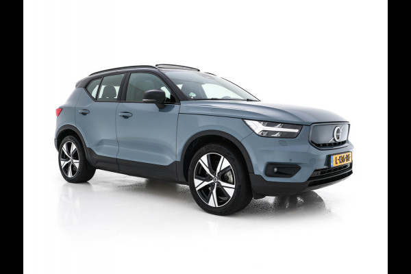 Volvo XC40 Recharge P8 AWD R-Design [ 3-Fase ] {SOH-91%} (INCL-BTW) *PANO | FULL-LEATHER | DIGI-COCKPIT | FULL-LED | MEMORY-PACK | HARMAN/KARDON | TOP-VIEW | CARPLAY | NAVI-FULLMAP | ECC | PDC | KEYLESS | HEATED-SPORTSEATS | BLIS | CAPLAY | 19"ALU*