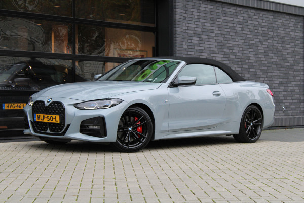 BMW 4 Serie Cabrio 430i | M-SPORT | LASER | MEMORY | AIRSCARF | STUURVERW | LEDER | CARPLAY | CAMERA |