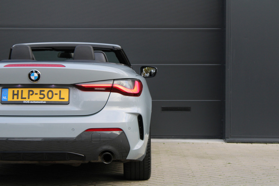 BMW 4 Serie Cabrio 430i | M-SPORT | LASER | MEMORY | AIRSCARF | STUURVERW | LEDER | CARPLAY | CAMERA |