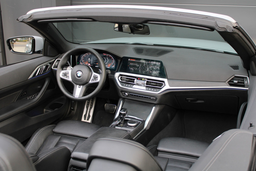 BMW 4 Serie Cabrio 430i | M-SPORT | LASER | MEMORY | AIRSCARF | STUURVERW | LEDER | CARPLAY | CAMERA |