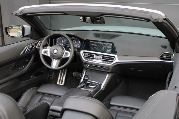 BMW 4 Serie Cabrio 430i | M-SPORT | LASER | MEMORY | AIRSCARF | STUURVERW | LEDER | CARPLAY | CAMERA |