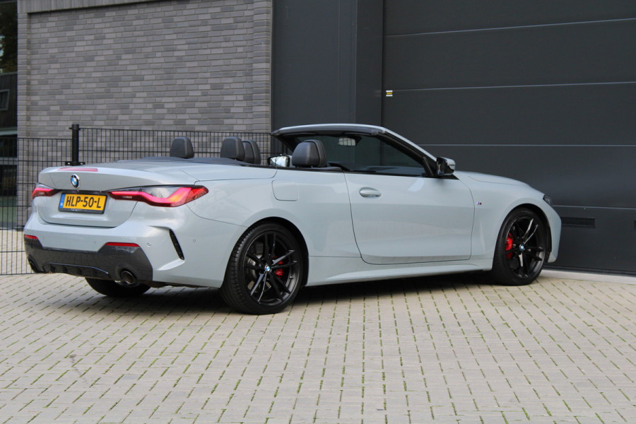 BMW 4 Serie Cabrio 430i | M-SPORT | LASER | MEMORY | AIRSCARF | STUURVERW | LEDER | CARPLAY | CAMERA |