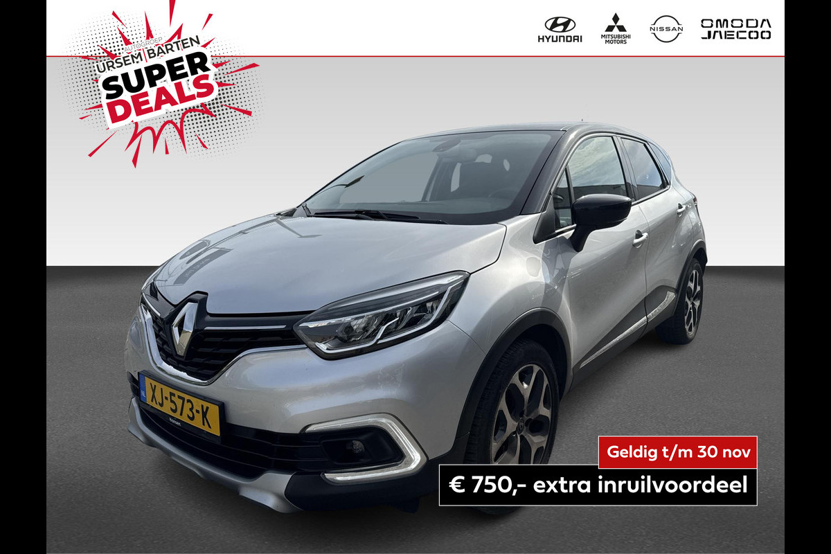 Renault Captur 1.2 TCe Intens | automaat | zwart dak | navigatie | trekhaak