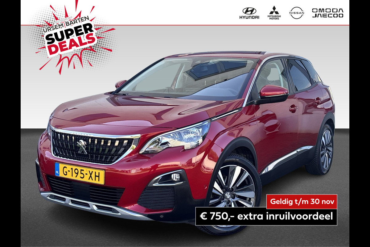 Peugeot 3008 1.2 PureTech Blue Lease Premium  | automaat | navigatie | 19" velgen | trekhaak | nieuwe distributieriem