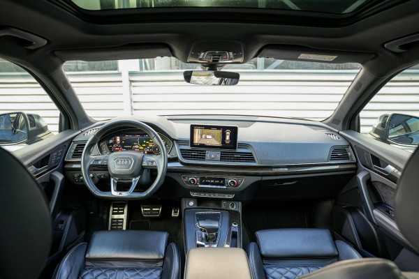 Audi Q5 3.0 TDI quattro SQ5 Panoramadak Luchtvering B&O Carbon Adapt. Cruise 360Cam Memory 21''LM