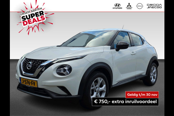 Nissan Juke 1.0 DIG-T Acenta Comfort pack | Automaat | Stoelverwarming | Trekhaak | Achteruitrijcamera |