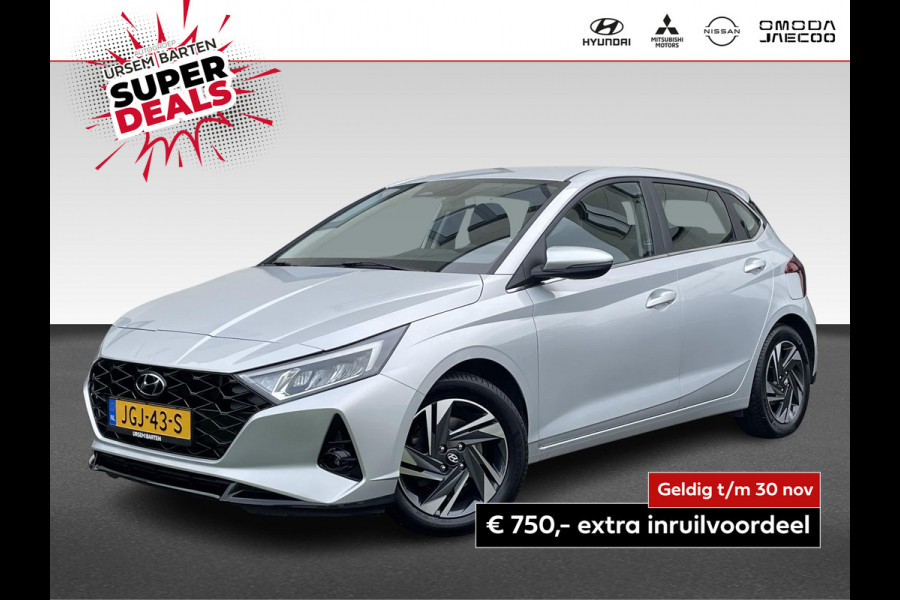 Hyundai i20 1.0 T-GDI Comfort | automaat | stoel/stuur-verwarming | achteruitrijcamera | airco | cruise control | Apple Carplay/Android Auto