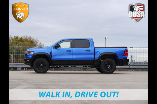 Dodge Ram | RHO | 3.0L Twin-Turbo I6 | 4x4 | Crew Cab | Black Edition | Panoramadak | 14,4-inch Touchscreen | Passenger Display | Getoonde accessoires zijn verkrijgbaar tegen meerprijs