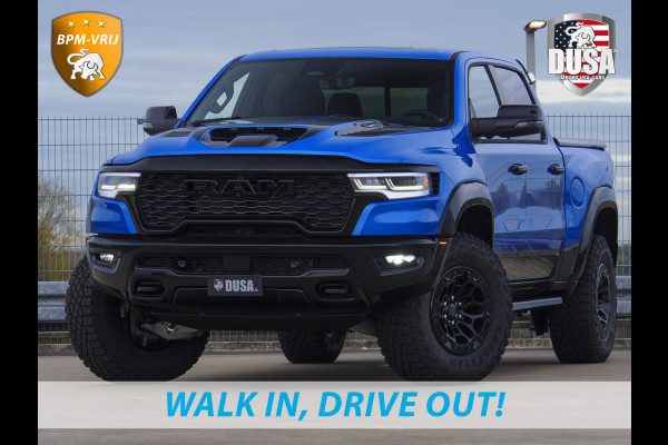 Dodge Ram | RHO | 3.0L Twin-Turbo I6 | 4x4 | Crew Cab | Black Edition | Panoramadak | 14,4-inch Touchscreen | Passenger Display | Getoonde accessoires zijn verkrijgbaar tegen meerprijs