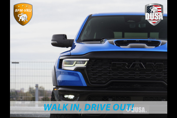 Dodge Ram | RHO | 3.0L Twin-Turbo I6 | 4x4 | Crew Cab | Black Edition | Panoramadak | 14,4-inch Touchscreen | Passenger Display | Getoonde accessoires zijn verkrijgbaar tegen meerprijs