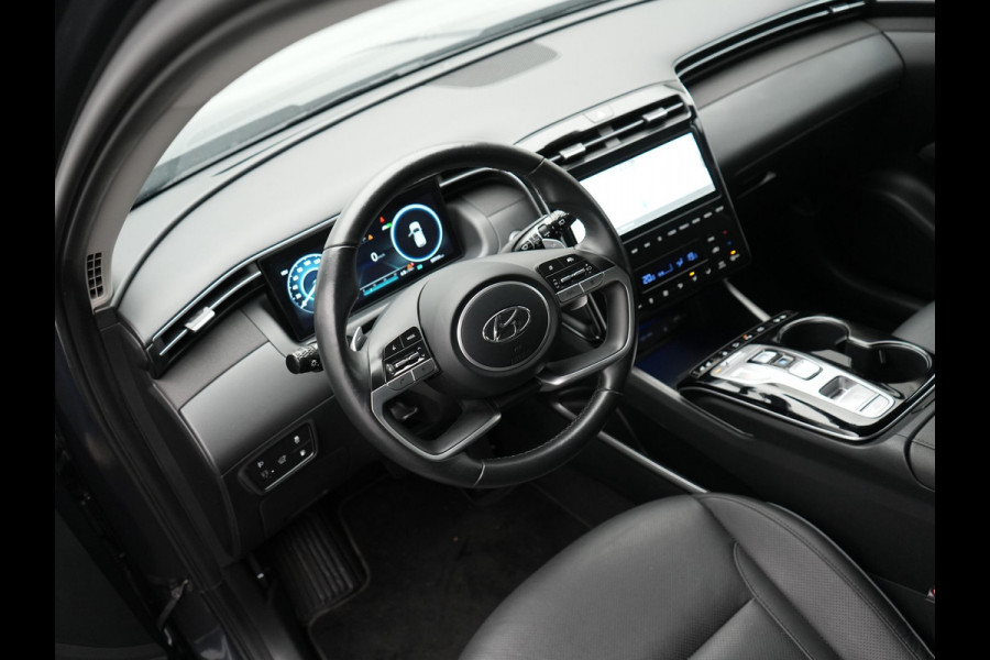 Hyundai Tucson 1.6 T-GDI Premium Sky 4WD Plug In Hybrid 266pk Dealer O.H PHEV | Panodak | Adaptive Cruise | Camera | Krell Soundsystem | Keyless | Lederen Sporstoelen Memory & Ventilatie | Verwarmde Sportstoelen & Stuur | Apple Carplay | Pilot Assist | Navigatie |