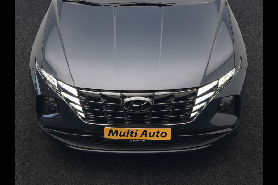 Hyundai Tucson 1.6 T-GDI Premium Sky 4WD Plug In Hybrid 266pk Dealer O.H PHEV | Panodak | Adaptive Cruise | Camera | Krell Soundsystem | Keyless | Lederen Sporstoelen Memory & Ventilatie | Verwarmde Sportstoelen & Stuur | Apple Carplay | Pilot Assist | Navigatie |