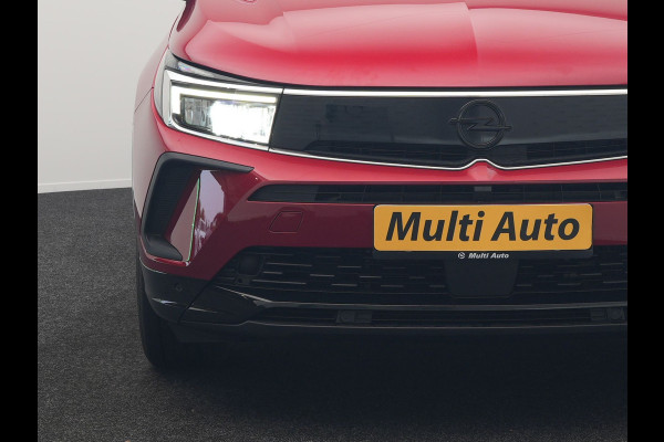 Opel Grandland 1.6 Turbo GS Line Facelift Plug In Hybrid 225pk Dealer O.H PHEV | Adaptive Cruise | 360 Camera | Matrix LED | Black Optic | Alcantara Sporstoelen Verwarmd | Apple Carplay | Sfeerverlichting | Navigatie | Virtual | DAB | 18"L.M |