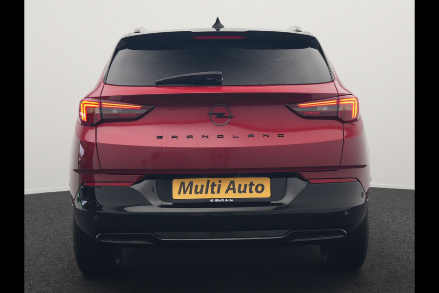 Opel Grandland 1.6 Turbo GS Line Facelift Plug In Hybrid 225pk Dealer O.H PHEV | Adaptive Cruise | 360 Camera | Matrix LED | Black Optic | Alcantara Sporstoelen Verwarmd | Apple Carplay | Sfeerverlichting | Navigatie | Virtual | DAB | 18"L.M |
