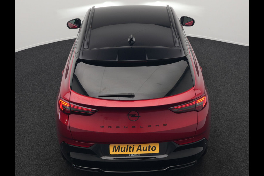 Opel Grandland 1.6 Turbo GS Line Facelift Plug In Hybrid 225pk Dealer O.H PHEV | Adaptive Cruise | 360 Camera | Matrix LED | Black Optic | Alcantara Sporstoelen Verwarmd | Apple Carplay | Sfeerverlichting | Navigatie | Virtual | DAB | 18"L.M |