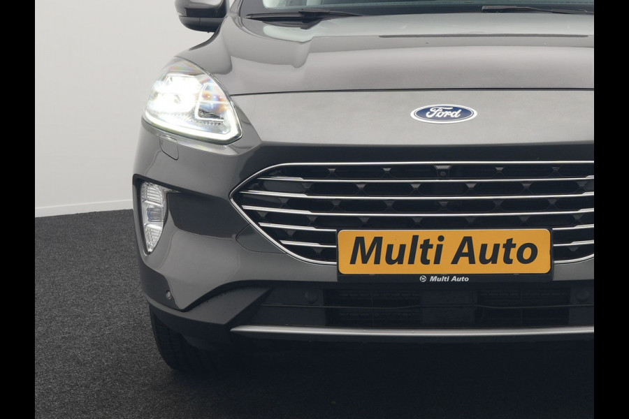 Ford Kuga 2.5 Titanium Plug In Hybrid 225pk Dealer O.H. PHEV | Panodak | Trekhaak Afneembaar | Adaptive Cruise | 360 Camera | Bang&Olufsen | Sportstoelen & Stuur Verwarmd | Keyless | Blis | Navigatie | DAB |