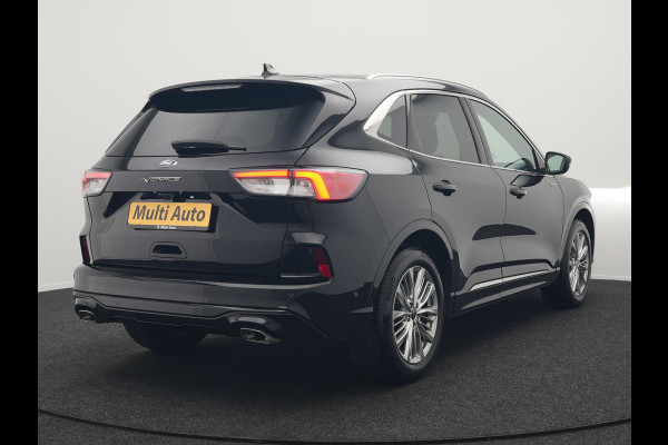 Ford Kuga 2.5 Vignale Plug In Hybrid 225pk Dealer O.H. PHEV | Trekhaak Afneembaar | Head Up | 360 Camera | Adaptive Cruise | Lederen Sportstoelen Memory & Verwarmd | Bang&Olufsen | Stuur Verwarmd | Apple Carplay | Blis | Keyless | Navigatie | DAB