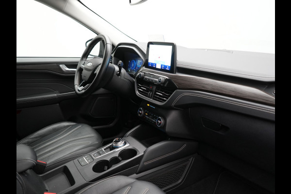 Ford Kuga 2.5 Vignale Plug In Hybrid 225pk Dealer O.H. PHEV | Trekhaak Afneembaar | Head Up | 360 Camera | Adaptive Cruise | Lederen Sportstoelen Memory & Verwarmd | Bang&Olufsen | Stuur Verwarmd | Apple Carplay | Blis | Keyless | Navigatie | DAB