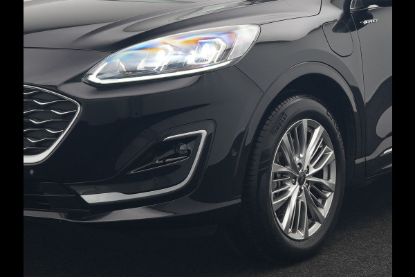 Ford Kuga 2.5 Vignale Plug In Hybrid 225pk Dealer O.H. PHEV | Trekhaak Afneembaar | Head Up | 360 Camera | Adaptive Cruise | Lederen Sportstoelen Memory & Verwarmd | Bang&Olufsen | Stuur Verwarmd | Apple Carplay | Blis | Keyless | Navigatie | DAB