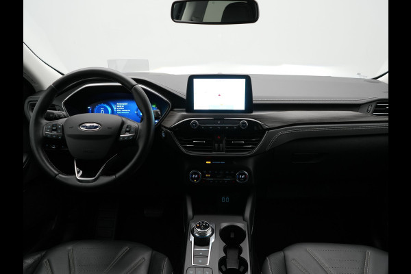 Ford Kuga 2.5 Vignale Plug In Hybrid 225pk Dealer O.H. PHEV | Trekhaak Afneembaar | Head Up | 360 Camera | Adaptive Cruise | Lederen Sportstoelen Memory & Verwarmd | Bang&Olufsen | Stuur Verwarmd | Apple Carplay | Blis | Keyless | Navigatie | DAB