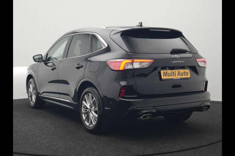Ford Kuga 2.5 Vignale Plug In Hybrid 225pk Dealer O.H. PHEV | Trekhaak Afneembaar | Head Up | 360 Camera | Adaptive Cruise | Lederen Sportstoelen Memory & Verwarmd | Bang&Olufsen | Stuur Verwarmd | Apple Carplay | Blis | Keyless | Navigatie | DAB
