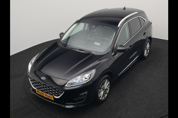 Ford Kuga 2.5 Vignale Plug In Hybrid 225pk Dealer O.H. PHEV | Trekhaak Afneembaar | Head Up | 360 Camera | Adaptive Cruise | Lederen Sportstoelen Memory & Verwarmd | Bang&Olufsen | Stuur Verwarmd | Apple Carplay | Blis | Keyless | Navigatie | DAB