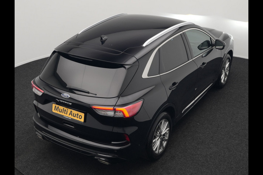 Ford Kuga 2.5 Vignale Plug In Hybrid 225pk Dealer O.H. PHEV | Trekhaak Afneembaar | Head Up | 360 Camera | Adaptive Cruise | Lederen Sportstoelen Memory & Verwarmd | Bang&Olufsen | Stuur Verwarmd | Apple Carplay | Blis | Keyless | Navigatie | DAB