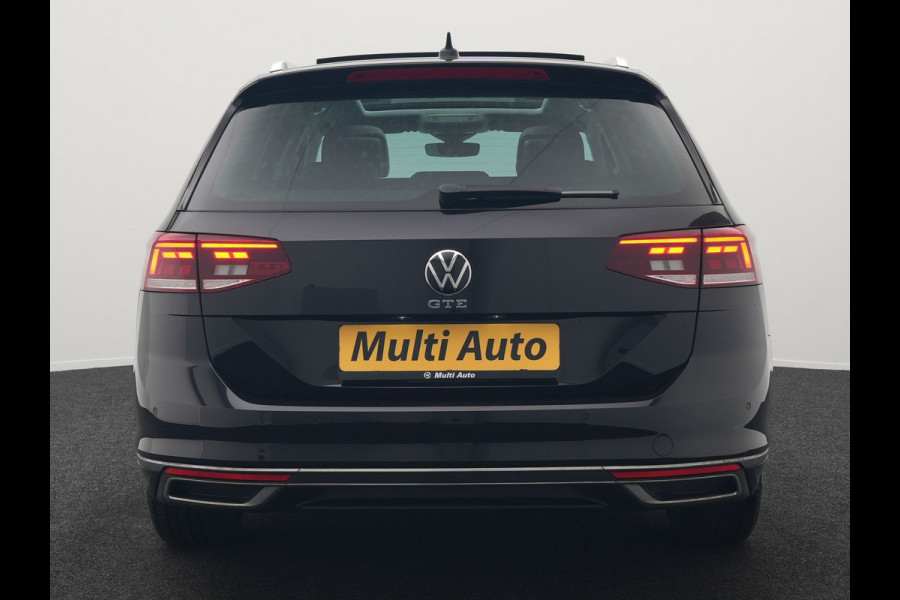 Volkswagen Passat Variant 1.4 TSI GTE Business Plug In Hybrid 218pk Dealer O.H PHEV | Trekhaak Af Fabriek | Panodak | Adaptive Cruise | Camera | Alcantara Sportstoelen Massage & Verwarmd | Apple Carplay | Navigatie | Keyless | Virtual | DAB |