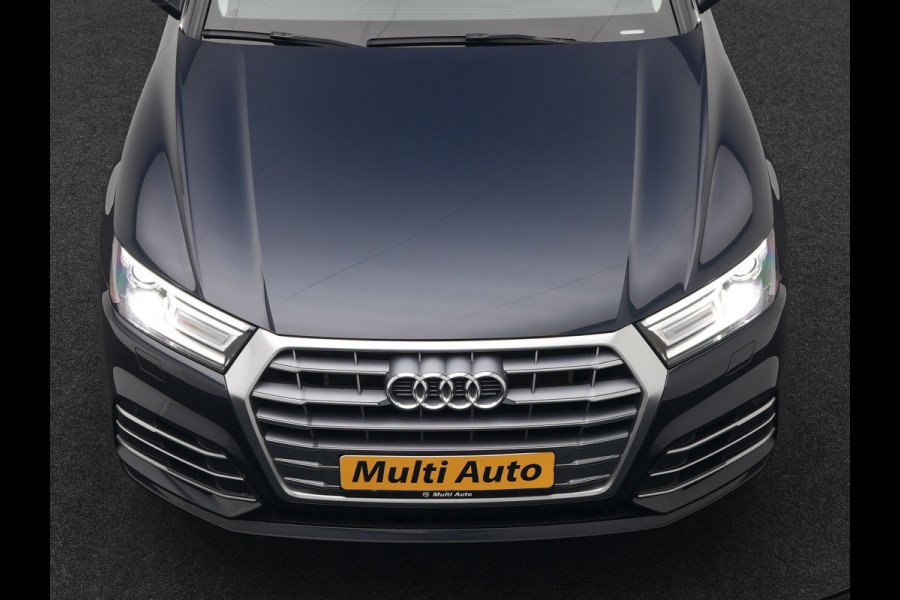 Audi Q5 50 TFSI e quattro S Line Plug In Hybrid 299pk Dealer O.H. PHEV | Panodak | 20"L.M Rotor | Apple Carplay | Sportstoelen Verwarmd | Cruise Control | Keyless | Navigatie | Virtual | 20"L.M |