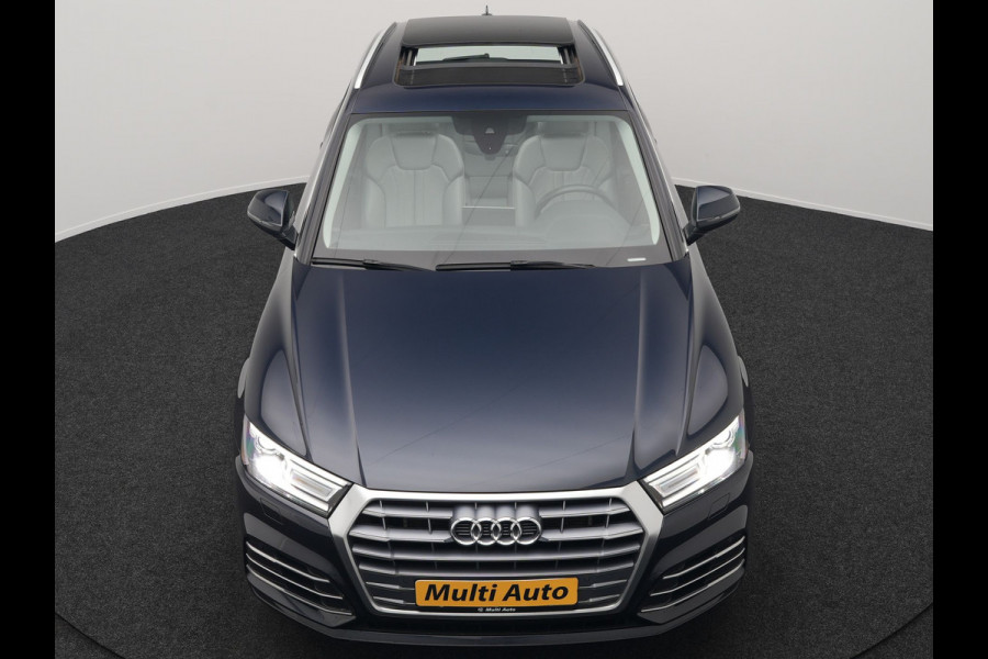 Audi Q5 50 TFSI e quattro S Line Plug In Hybrid 299pk Dealer O.H. PHEV | Panodak | 20"L.M Rotor | Apple Carplay | Sportstoelen Verwarmd | Cruise Control | Keyless | Navigatie | Virtual | 20"L.M |