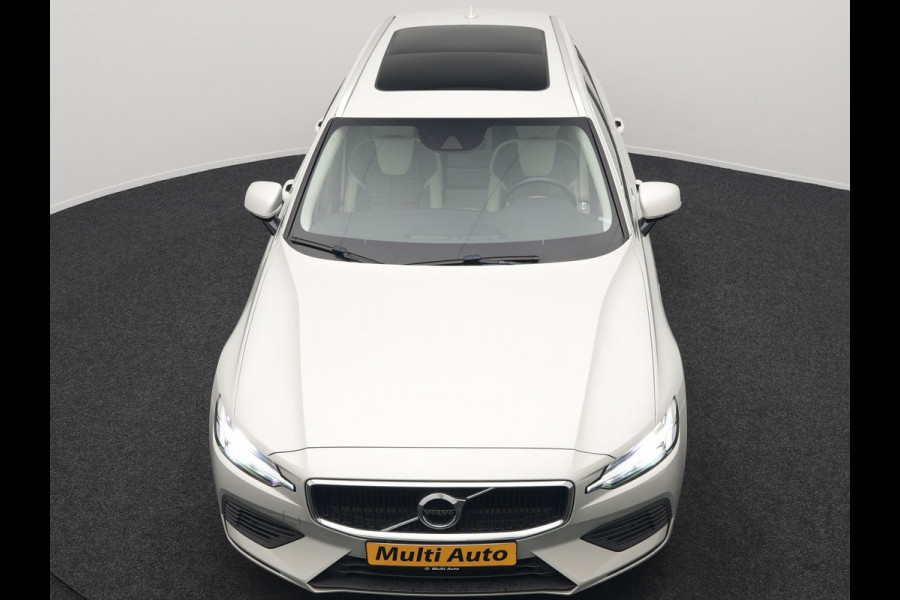 Volvo V60 T6 Twin Engine AWD Momentum Pro Plug In Hybrid 340pk Dealer O.H PHEV | Panodak | Adaptive Cruise | Camera | Apple Carplay | Sportstoelen Verwarmd | Virtual | Blis |