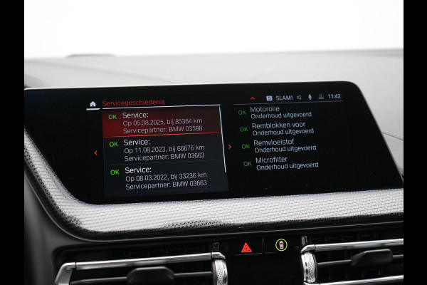 BMW 1-serie 118i Sportline 141pk Dealer O.H | Apple Carplay | Cruise Control | Virtual | Navigatie | LED Koplampen | Sfeerverlichting | DAB | 17"L.M |